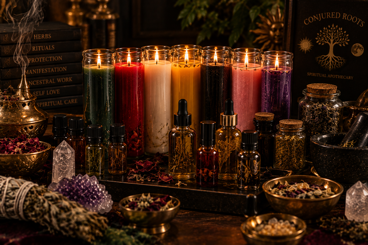 Candles and Ritual Tools